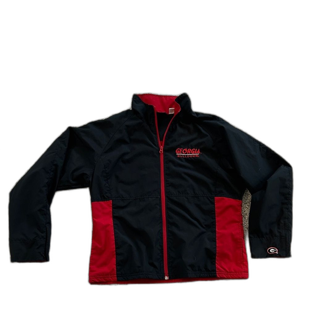 Vintage Georgia Bulldogs Windbreaker – UGA NCAA College Jacket – Womens L